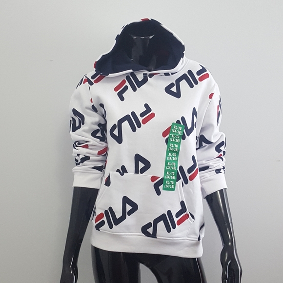 Fila Other - White Fila Sweater Size XL